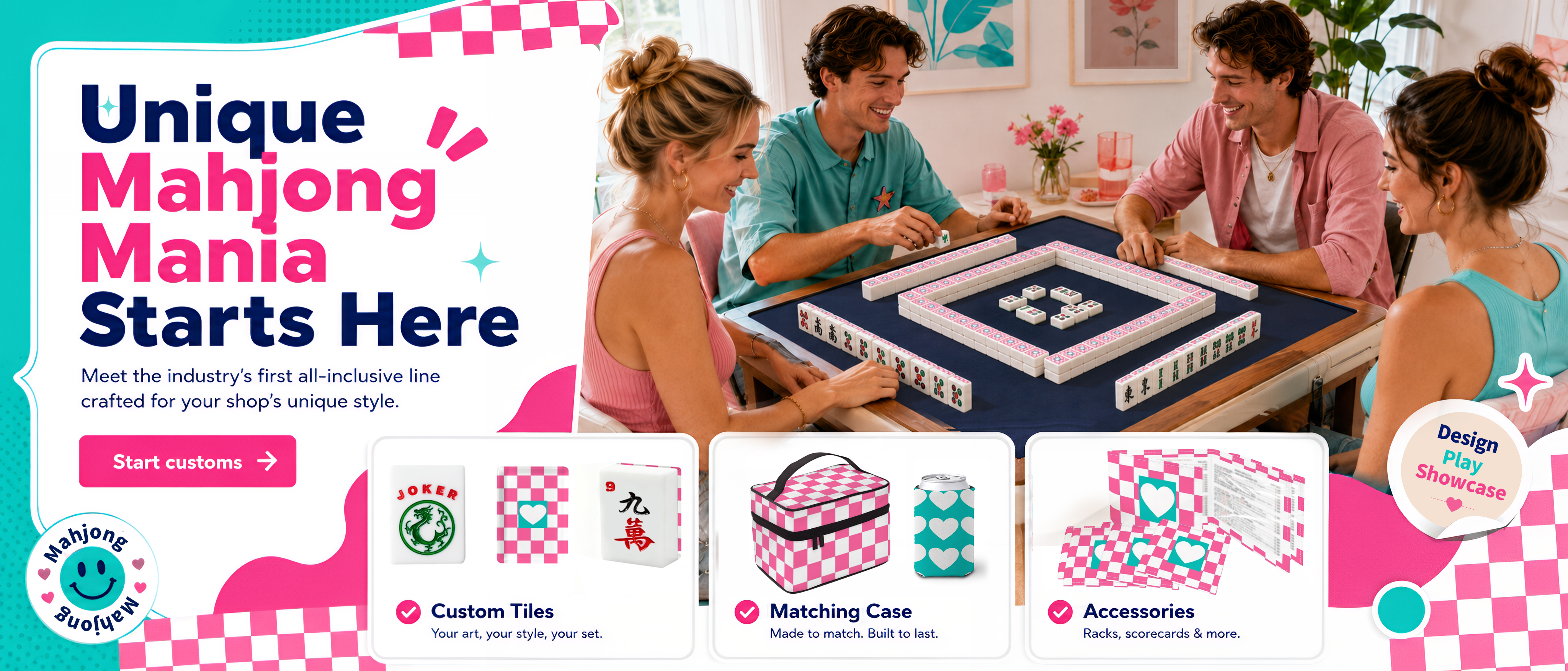 Custom Mahjong Tiles and Accessories